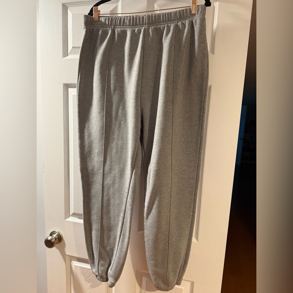 SHEIN Curve Light Gray Joggers
